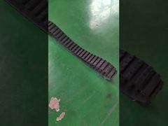 Anti-slip robot rubber tracks metalen binnenkant maat 60 x 15 verstelbare lengte
