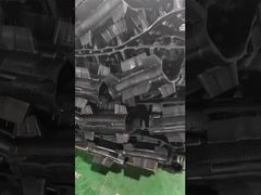 Geluidarme rubberen rupsbandplaten voor graafmachines / Rupsonderstel van rubber 300X52.5X88