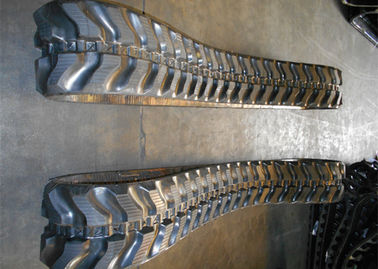250mm de Rubbersporen van het Breedtegraafwerktuig voor Minigraafwerktuig Takeuchi TB23