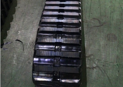 56 Verbindingen 280mm de Brede Zwarte Kleur van Graafwerktuigrubber tracks jointless