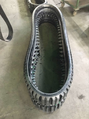 ZB450x86x56 Recht patroon Skid Steer Loader Grootte Verstelbare Rubber Track
