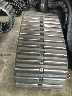 700x100x80 op maat gemaakte dumper rubber track voor Morooka bouwmachines