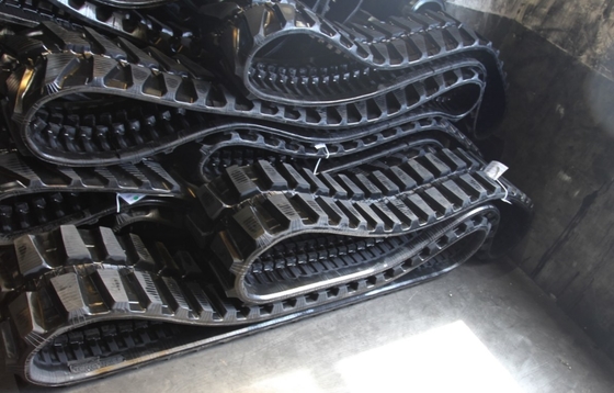 350x52.5x104 Op maat gemaakte ZT-18 Machinery HDD Rubber Track
