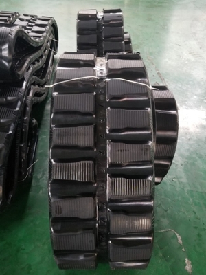 350/52.5/104 Horizontale boormachine rubberen spoor
