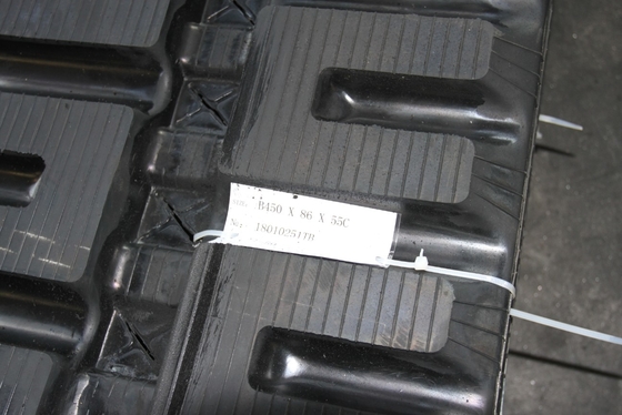 B450x86x55C C-Lug Pattern Skid Steer Loader Rubber Track Rubber Crawler