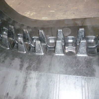 600*125*62 OEM Cralwer Dumper RT800 Dumper Rubber Track