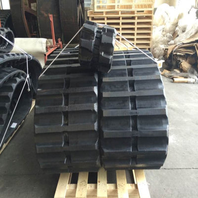 600*125*62 OEM Cralwer Dumper RT800 Dumper Rubber Track