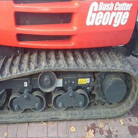 Op zwaar werk berekend Landbouw Rubberspoorsysteem 90mm Hoogtelengte voor Canycom CG431