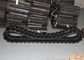 Flexible Continuous Rubber Track 82 Links 4510mm Overall Length For Hitachi