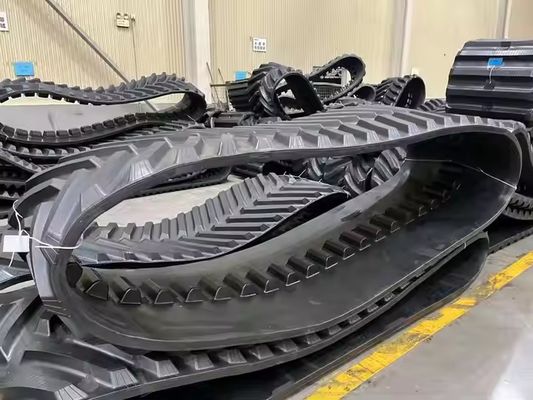 610x127x40 Chinese OEM Agricultural Track JD 764 High Speed ​​Dozer Rubber Track