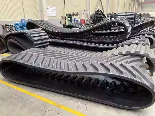 610x127x40 Chinese OEM Agricultural Track JD 764 High Speed ​​Dozer Rubber Track