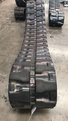 Rubber Track 450*81*76W W-Lug Pattern Excavator Rubber Track Fits voor TB175 Excavator