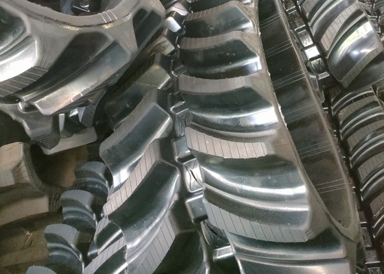 Rubberen spoor H280X72X47 met 40 mm hoog patroon voor de rangschikkingsmachine of de grasmaaier