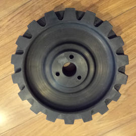 Van de de Gronddruk van Robot de Rubbersporen 136*45*41 Lage Zwarte Kleur met geringe geluidssterkte