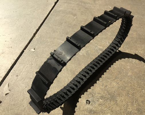 Breedte 32mm de Kleine Rubber Jointless 66 Verbindingen van het Rolstoelspoor