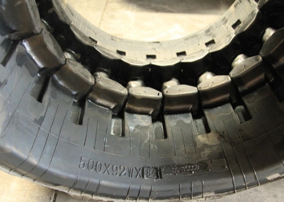 Zwarte 500mm Brede Rubberkruippakjesporen voor Hitachi EX120