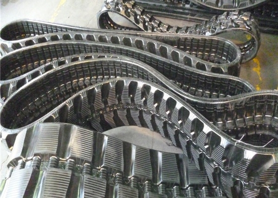 80 verbindingen 300mm Breedtegraafwerktuig Jointless Rubber Tracks Continuous