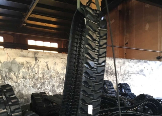 80 verbindingen 300mm Breedtegraafwerktuig Jointless Rubber Tracks Continuous