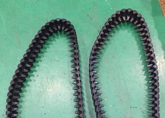 75mm Breed Rubberspoor 68 van de Vezel klein sneeuwscooter Verbindingen