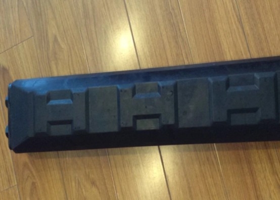 Bolt-on-tracked pad Rubber pads voor graafmachines Asfalt asfalten Bouwmachines