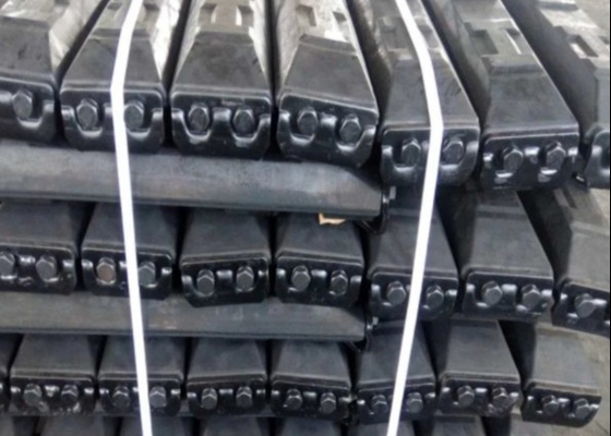 Bolt-on-tracked pad Rubber pads voor graafmachines Asfalt asfalten Bouwmachines